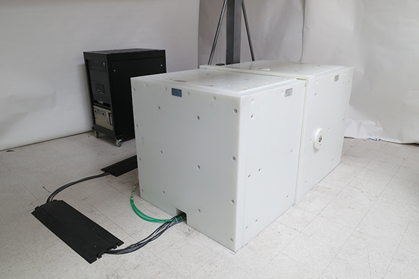 Shielded neutron generator, Adelphi Technology